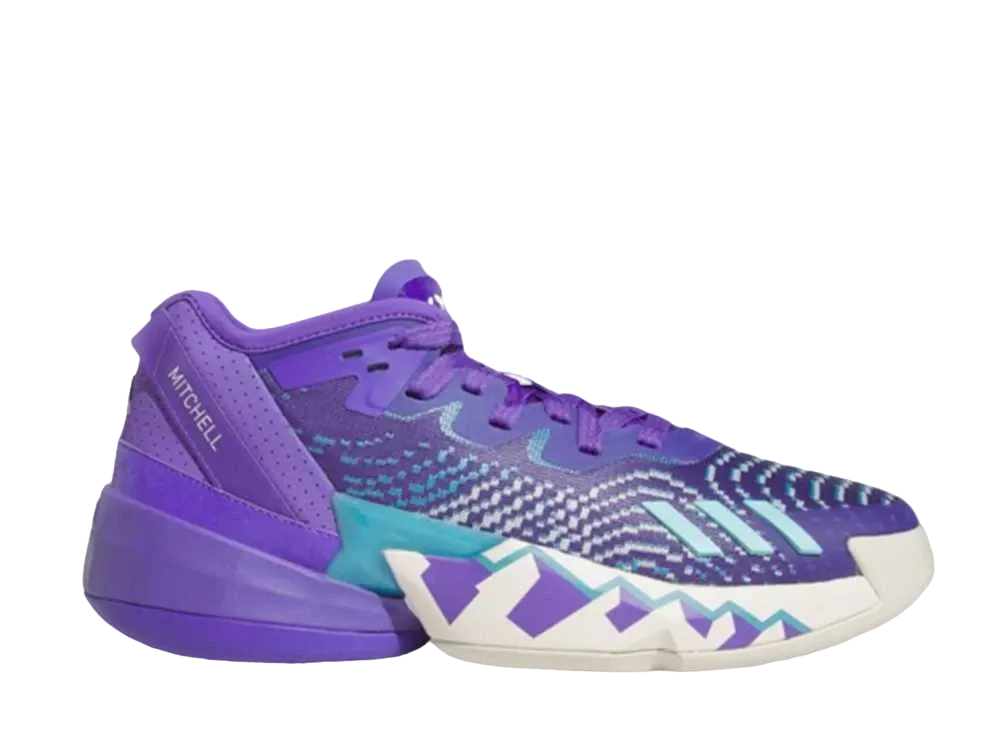adidas D.O.N. Issue 4 "Purple Rush/Off White/Clear Aqua"