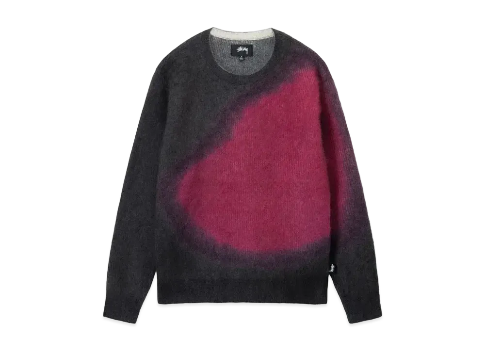 Stussy Brushed Dot Sweater "Black"