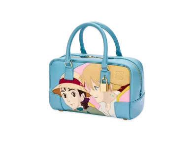 LOEWE x Howl's Moving Castle Howl And Sophie Amazona 23 In Nappa Calfskin "Light Blue"