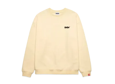 9090 Logo Waffle Sweat "Ivory"
