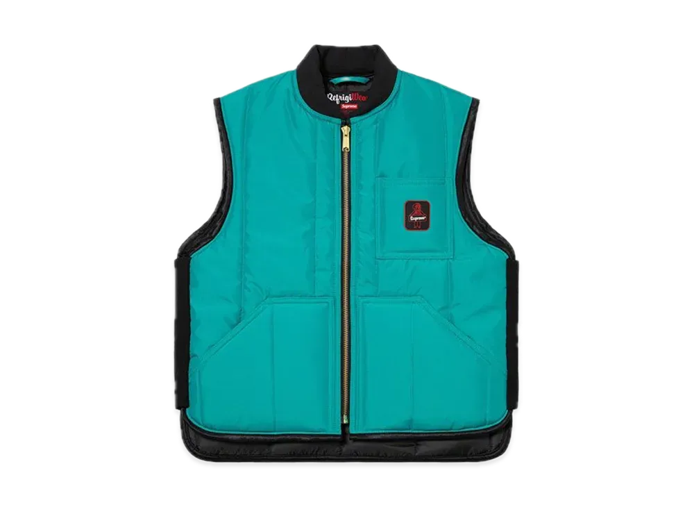 Supreme RefrigiWear Insulated Iron-Tuff Vest "Bright Teal"