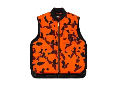 Supreme RefrigiWear Insulated Iron-Tuff Vest "Orange Camo"