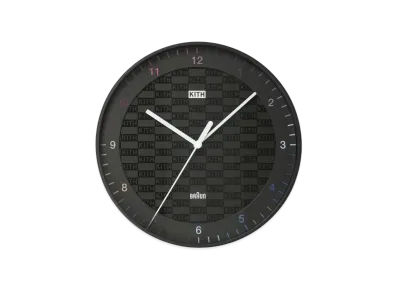 Kith Kithmas for Braun BC17 Wall Clock "Black"
