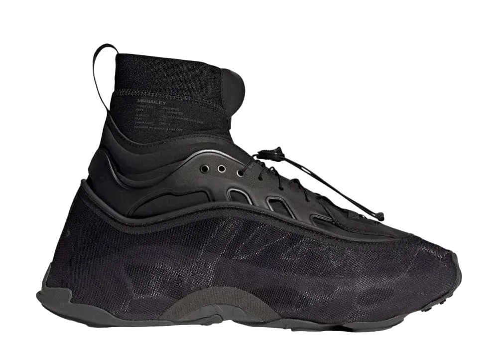 ミスター・ベイリー × アディダス オズモーフィス "コアブラック/グレーシックス"