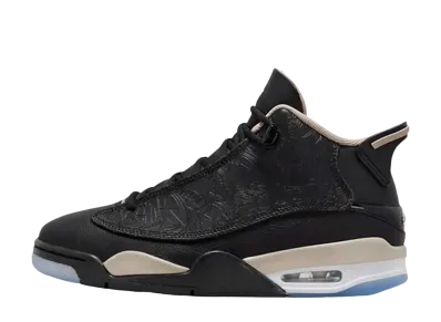 Nike Air Jordan Dub Zero "Black/White/Fossil Stone"