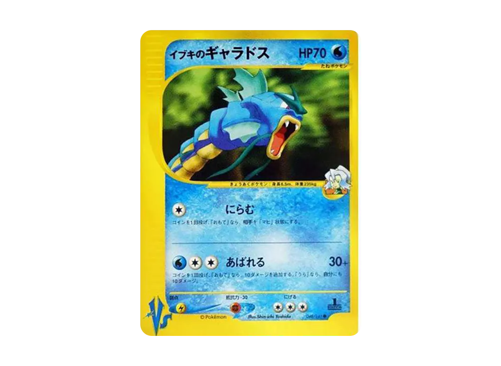 イブキのギャラドス ○ :1ED [VS 048/141](ハーフデッキ「リーダーズ