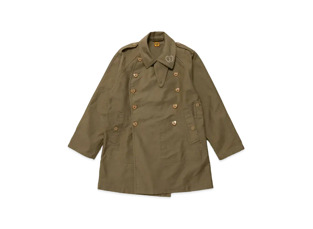 HUMAN MADE Military Motorcycle Coat "Beige"