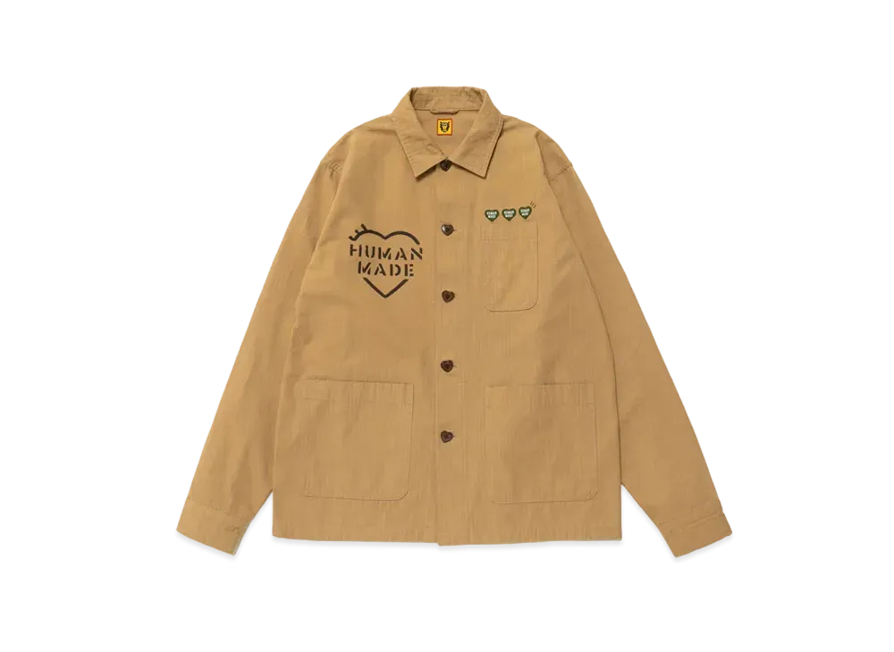 HUMAN MADE Military Overshirt "Beige"