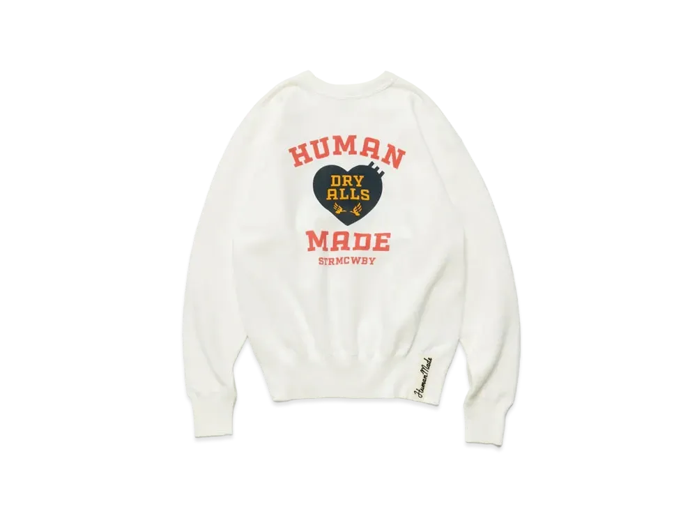 HUMAN MADE Tsuriami Sweatshirt #4 "White"