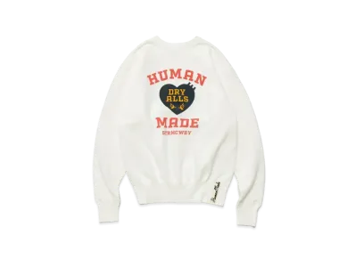 HUMAN MADE Tsuriami Sweatshirt #4 "White"