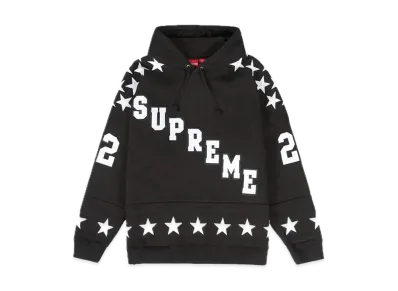 Supreme Hockey Hooded Sweatshirt "Black"