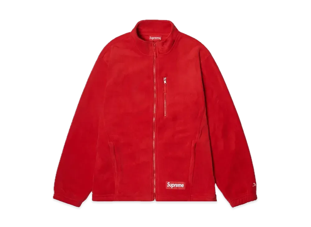 Supreme Polartec Zip Jacket "Red"