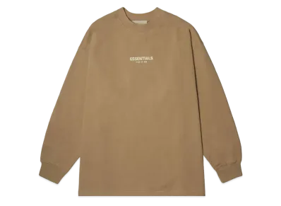 FEAR OF GOD ESSENTIALS Oak Relaxed Crew Neck Sweatshirt "Oak"