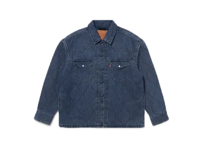 LEVI'S x CLOT Padded Denim Western Shirt "Dark Indigo"