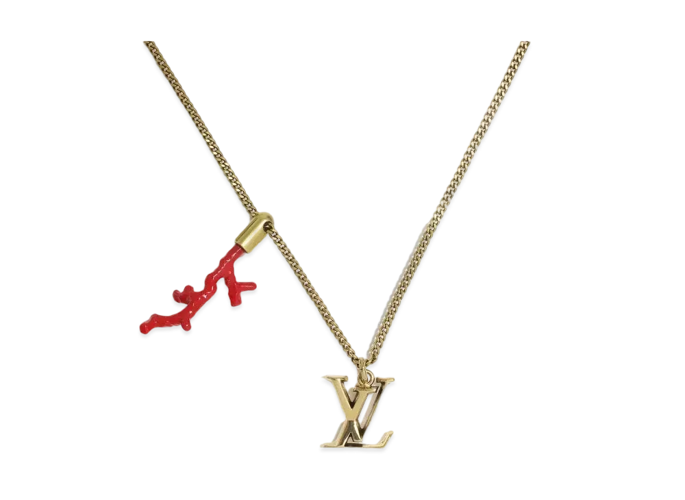 Louis Vuitton LV Initial Coral Necklace
