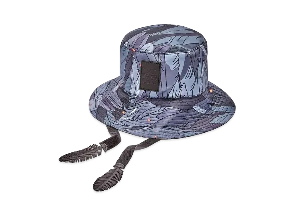 LOEWE x Howl's Moving Castle Howl Fisherman Hat In Nylon "Black"