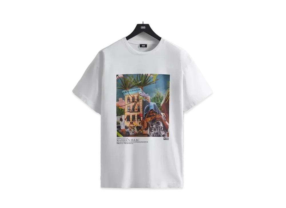 Kith for Madjeen Isaac Gallery Tee "White"