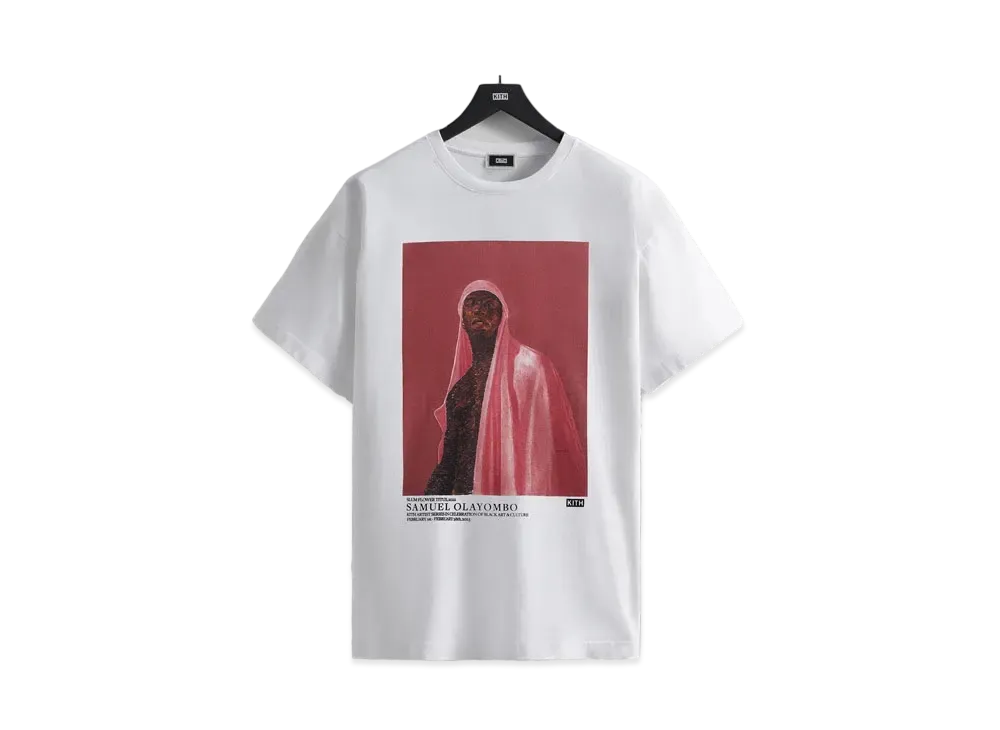 Kith x Samuel Olayombo Gallery Tee "White"
