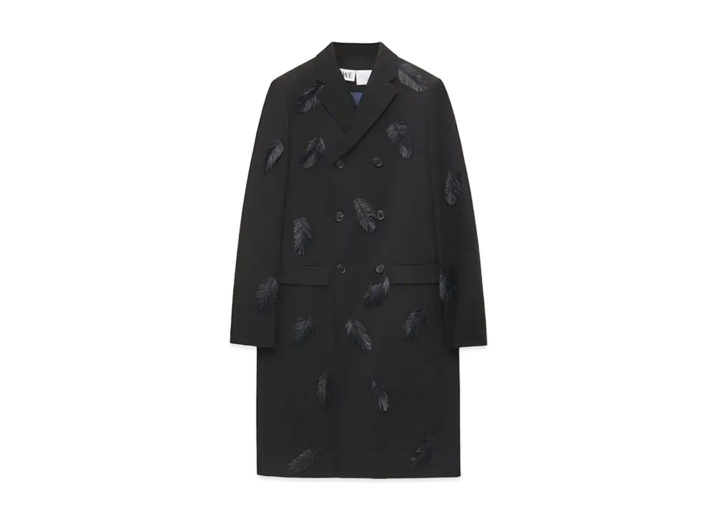 LOEWE x Howl's Moving Castle Howl Long Coat In Wool "Black"