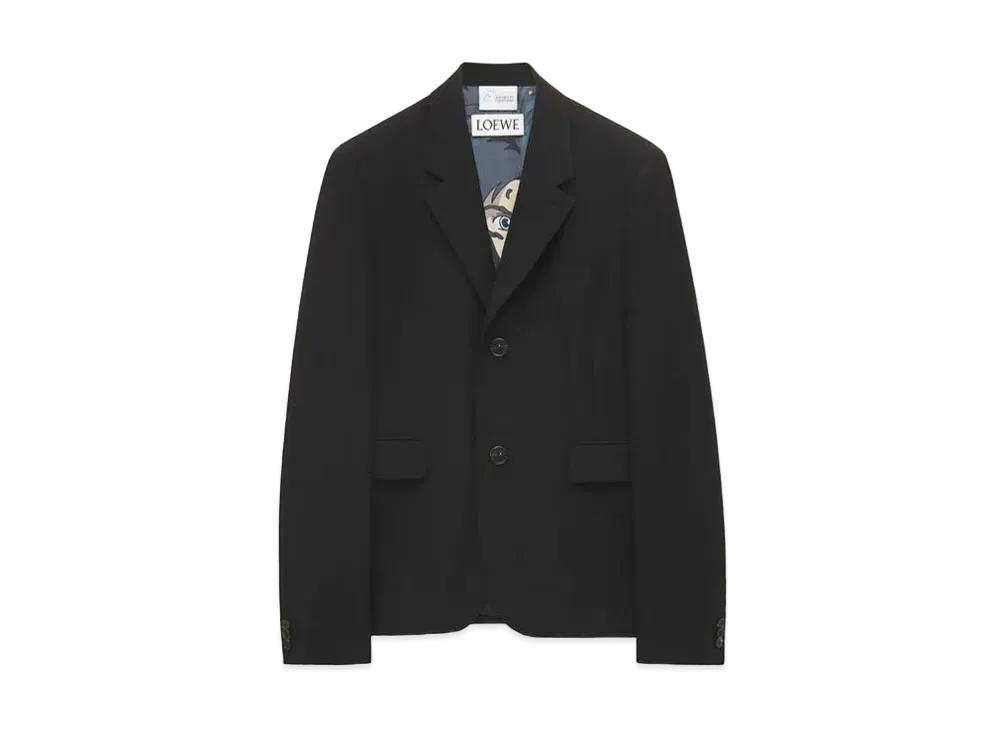 LOEWE x Howl's Moving Castle Howl Jacket In Wool "Black"