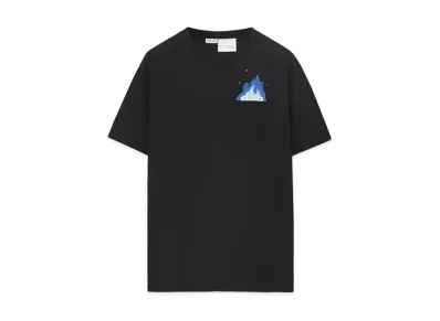 LOEWE x Howl's Moving Castle Calcifer Pocket T-shirt In Cotton "Black"