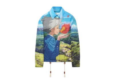 LOEWE x Howl's Moving Castle Calcifer Coach Jacket In Nylon "Multicolor"