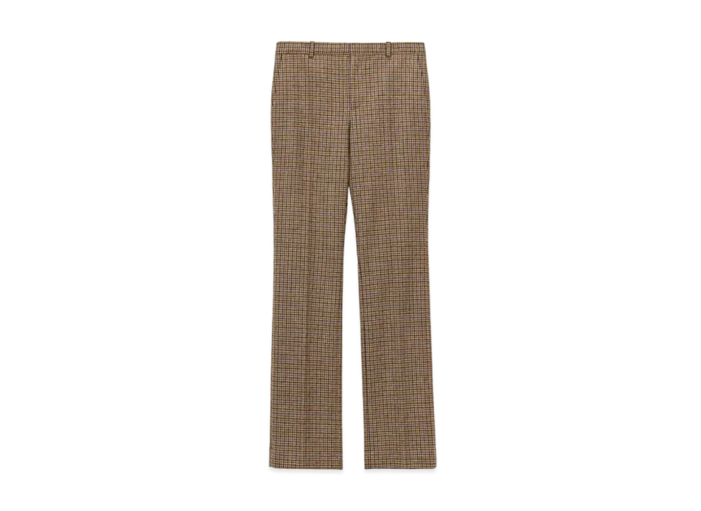 LOEWE x Howl's Moving Castle Tailored Trousers In Wool "Beige/Blue/Black"