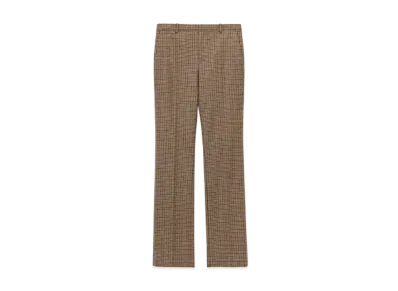 LOEWE x Howl's Moving Castle Tailored Trousers In Wool "Beige/Blue/Black"