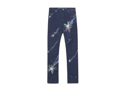LOEWE x Howl's Moving Castle Magical Sky Jeans In Denim "Navy Blue"