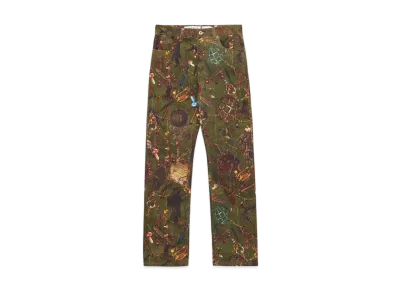 LOEWE x Howl's Moving Castle Magical Objects Jeans In Denim "Multicolor"