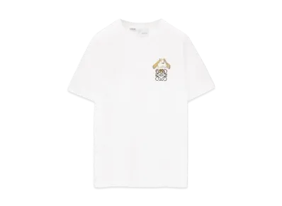 LOEWE x Howl's Moving Castle Heen Anagram T-shirt In Cotton "White"