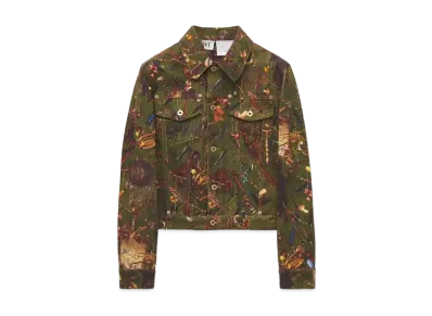 LOEWE x Howl's Moving Castle Magical Objects Jacket In Denim "Multicolor"