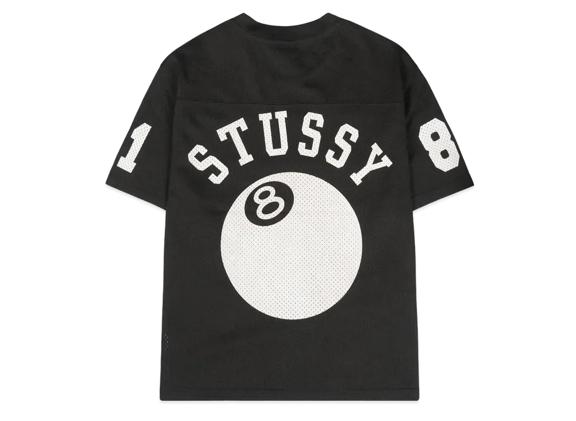 Stussy MESH FOOTBALL JERSEY "Black"