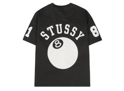 Stussy MESH FOOTBALL JERSEY "Black"