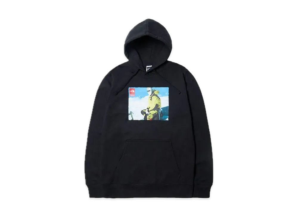 シュプリーム x ザノースフェイス フーデッド スウェットシャツ "ブラック" NT61801I / NF0A3VJGJK3