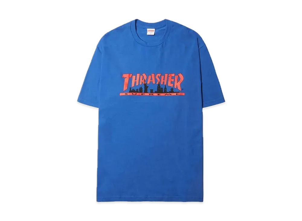 Supreme / Thrasher® Skyline Tee "Royal"