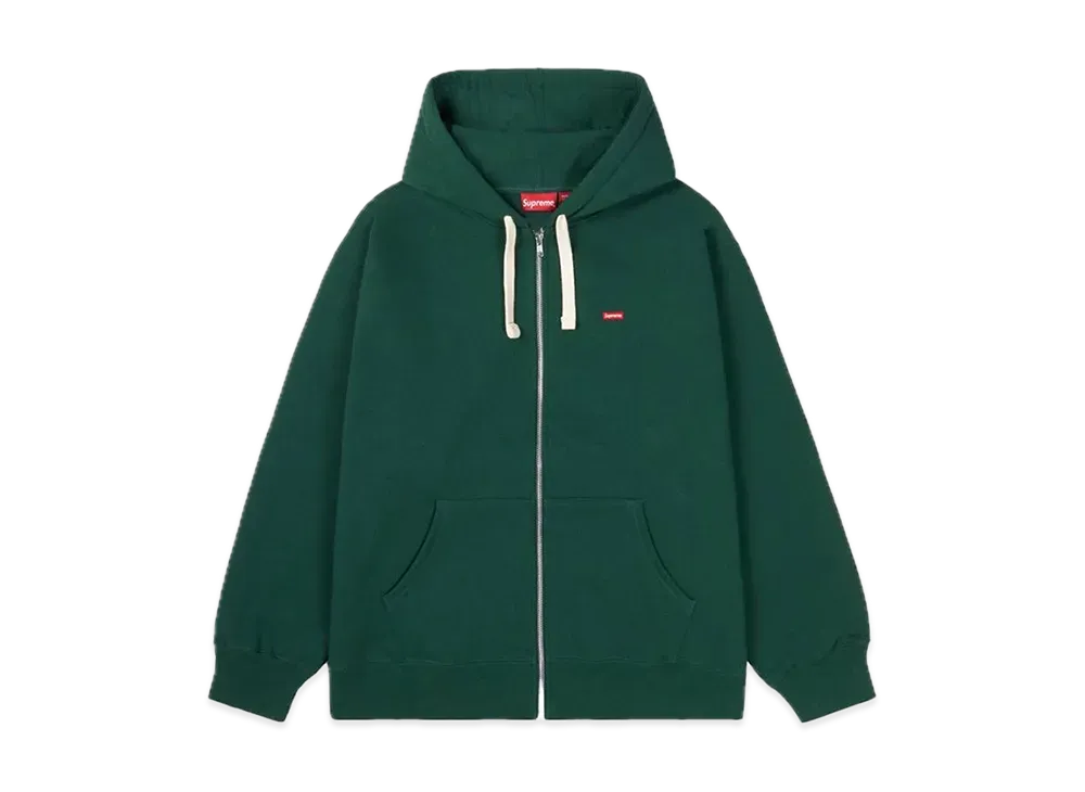 Supreme Small Box Drawcord Zip Up Hooded Sweatshirt 