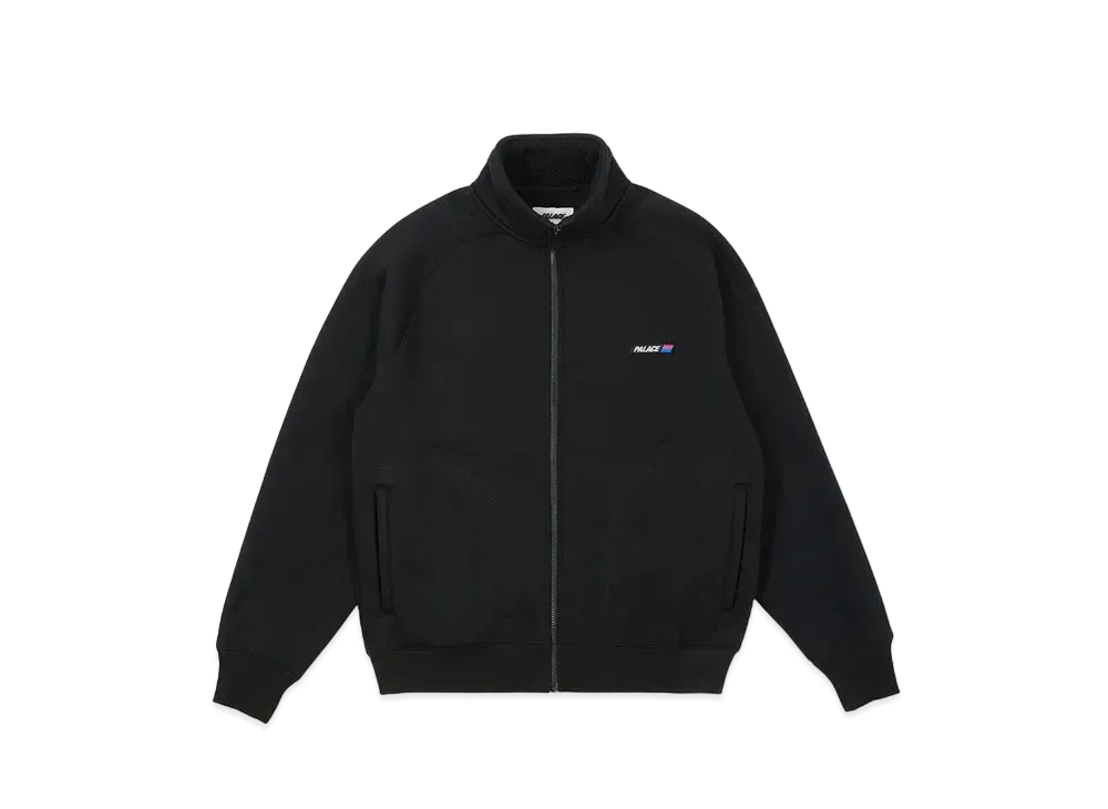 PALACE Fleece Bonded Full Zip "Black"