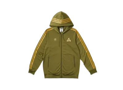 adidas PALACE Hooded Firebird Track Top "Olive"