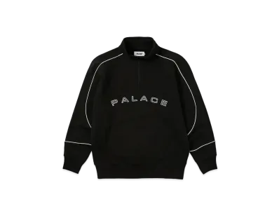 PALACE Sport Piped 1/4 Zip "Black"