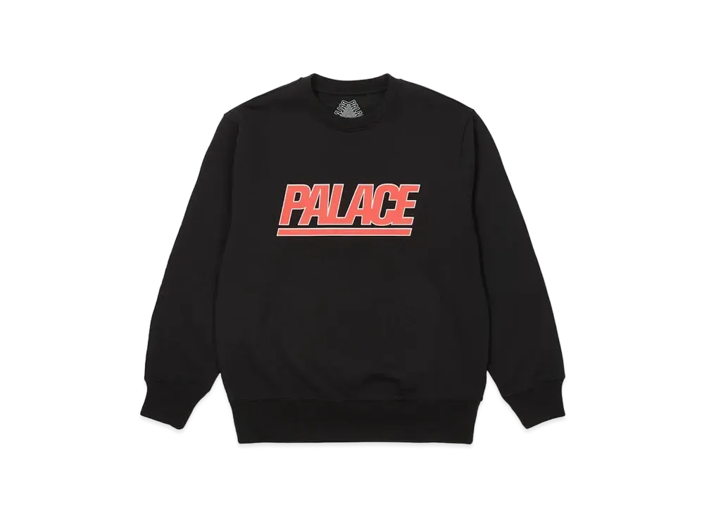 PALACE Gigantic Crew "Black"