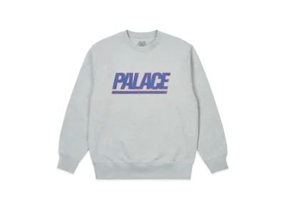 PALACE Gigantic Crew "Grey Marl"