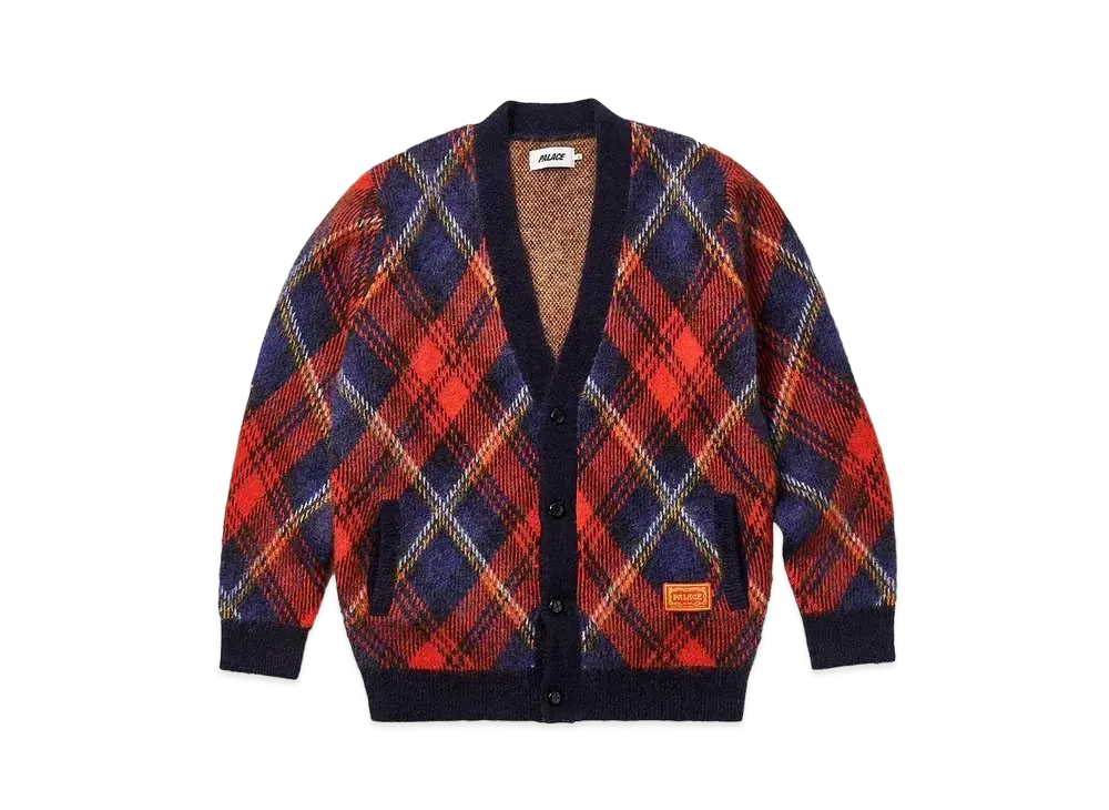 PALACE Fluffy Cardigan "Orange"