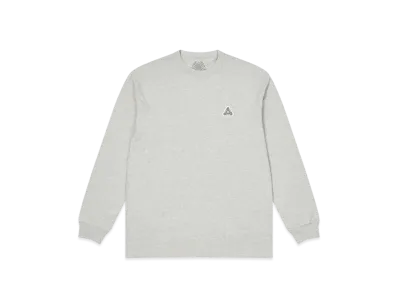 PALACE Sofar Longsleeve "Grey Marl"