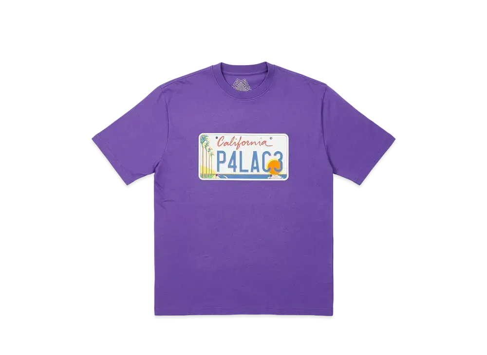 PALACE Plate T-Shirt "Regal Purple"