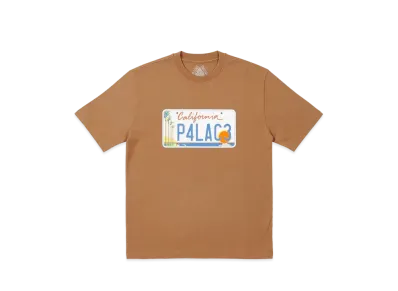 PALACE Plate T-Shirt "Mocha"