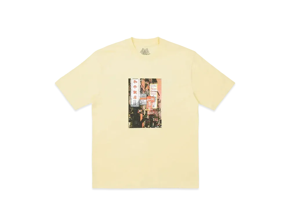 PALACE Downtown T-Shirt "Mellow Yellow"