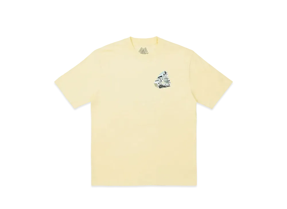 PALACE Tri-Chrome T-Shirt "Mellow Yellow"