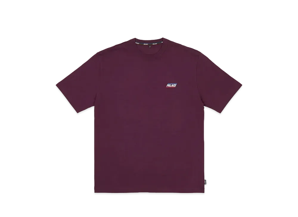PALACE Basically A T-Shirt "Red Wine"