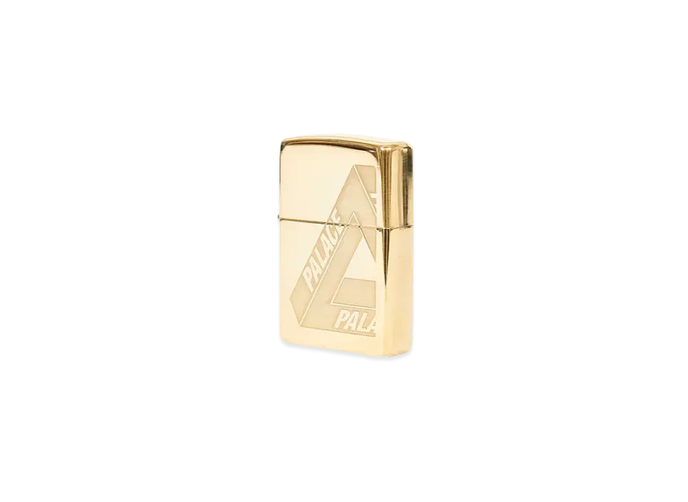 PALACE Tri-Ferg Zippo Lighter High Polish "Brass"